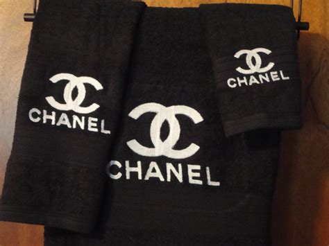 chanel hand towels.